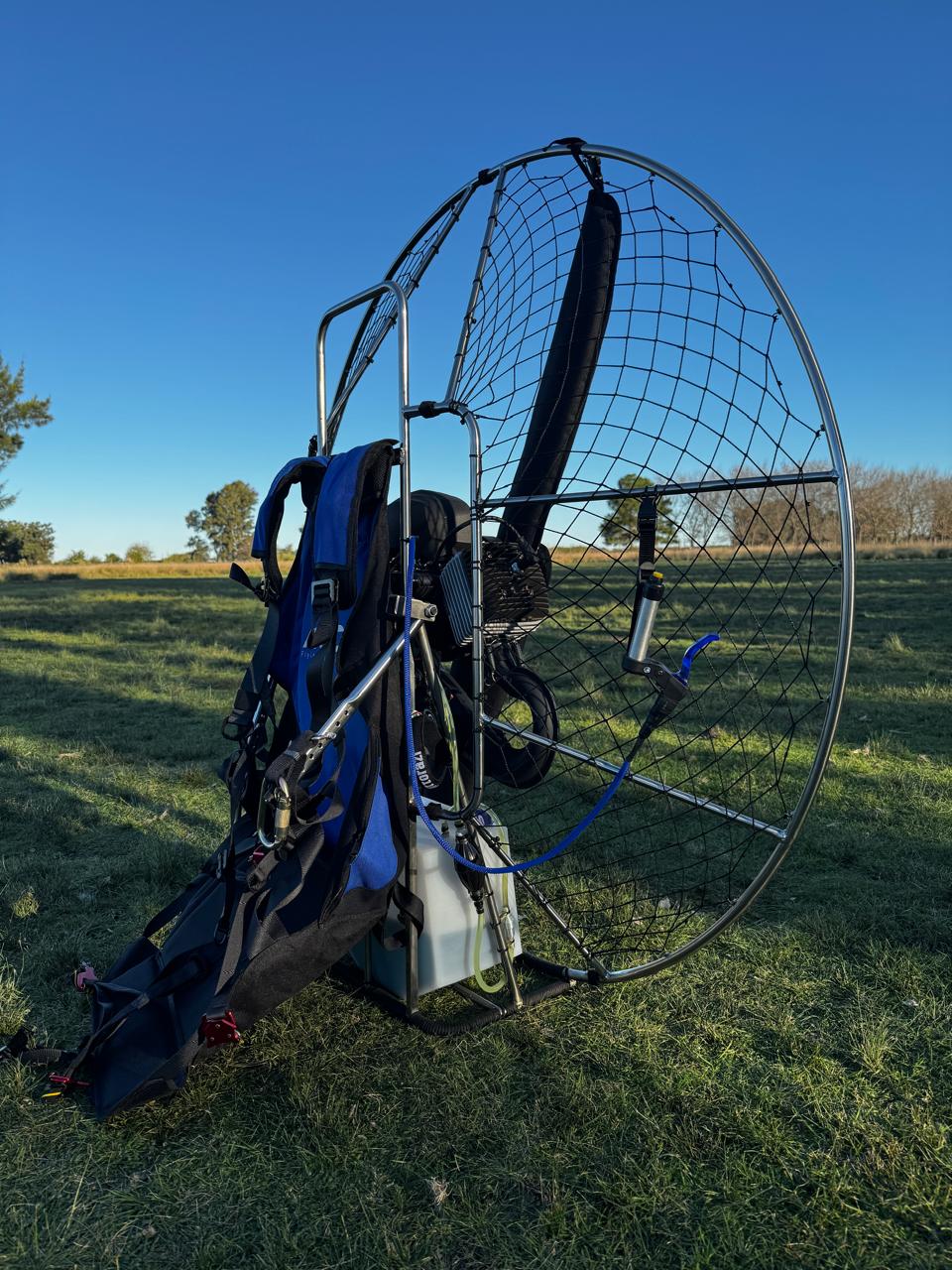 Paramotor dorsal